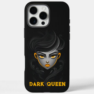 Angry Queen Black iPhone 16 Pro Max Case