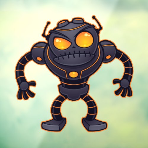 Angry Robot Window Cling