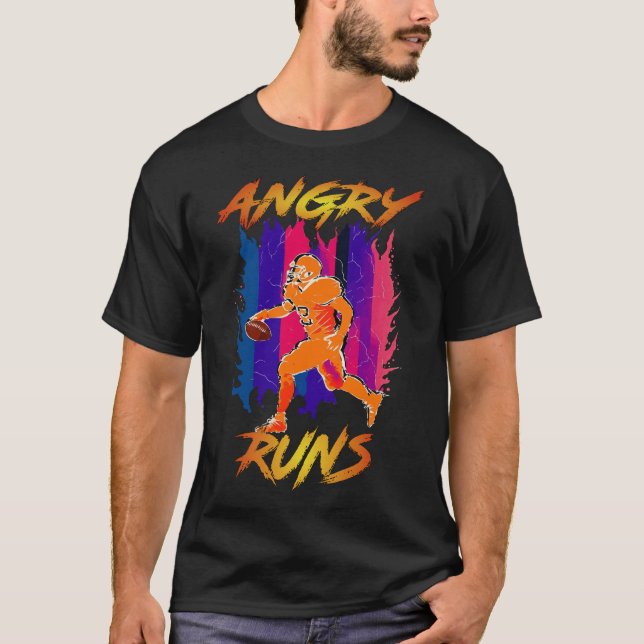 Angry Runs Good Morning Football 2023 Tour Scepter T-Shirt (Front)