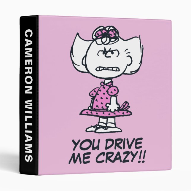 Angry Sally 3 Ring Binder (Front/Spine)