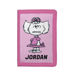 Angry Sally   Add Your Name Trifold Wallet