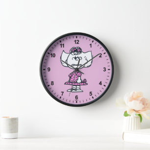 Angry Sally Clock