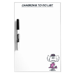 Angry Sally Dry Erase Board