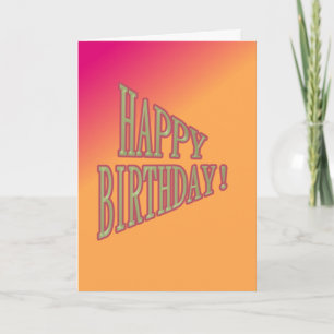 Angry Santa Birthday Christmas birthday card