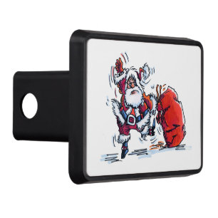 Angry Santa hitch cover receiver