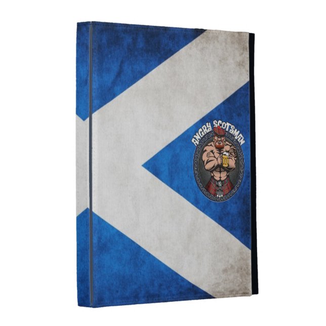 Angry Scotsman Ipad Case (Front Spine)