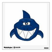 Angry shark