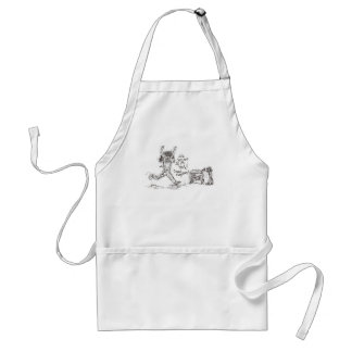 Angry Shopper Adult Apron