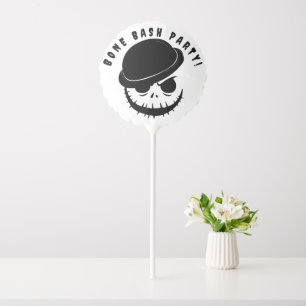 Angry Skeleton Bone Bash Halloween Party Balloon