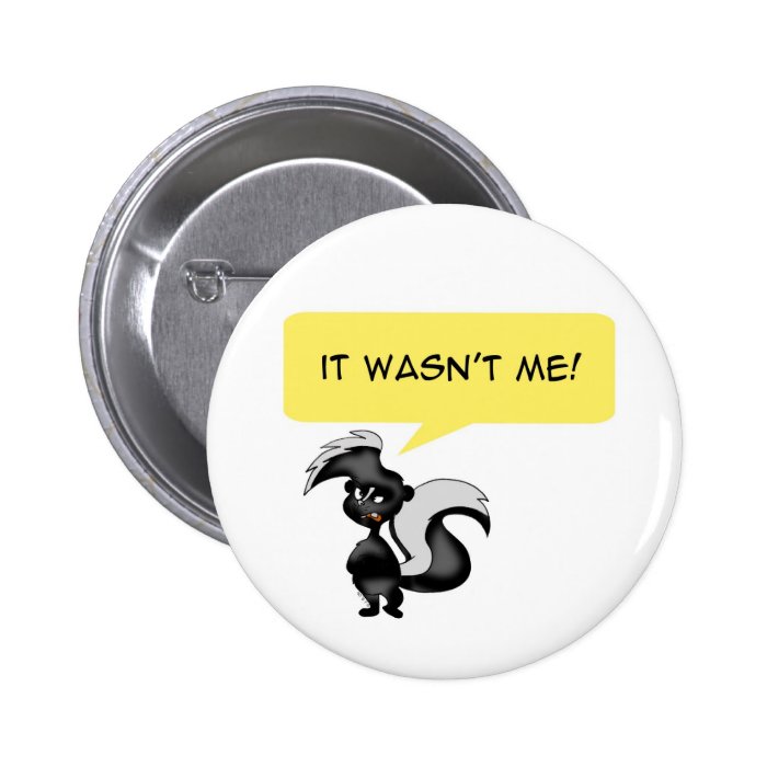 Angry skunk pins