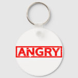 Angry Stamp Keychain