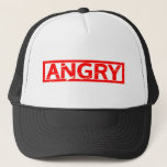 Angry Stamp Trucker Hat