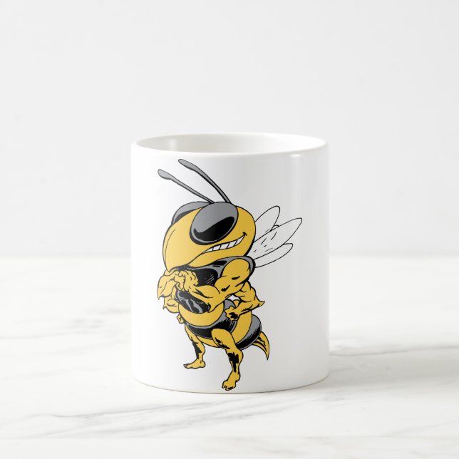 Angry Super Bee Coffee Mug (Center)