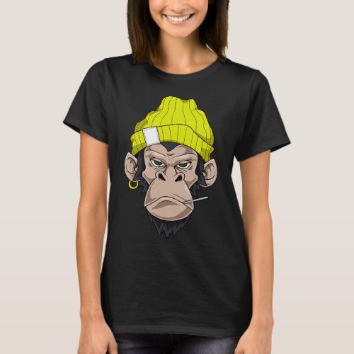 Angry Swag Monkey Look 164 T_Shirt