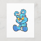 angry teddy bear (Back)