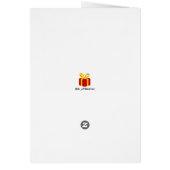 Angry Tiger Encouraging Card (Back)