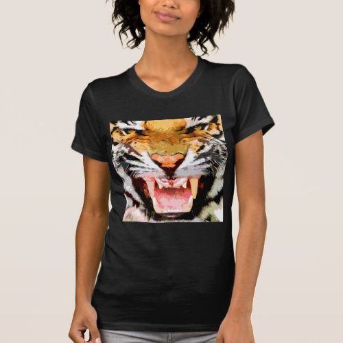 Angry Tiger _ Eyes of Tiger T_Shirt