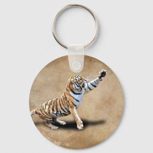 ANGRY TIGER KEYCHAIN