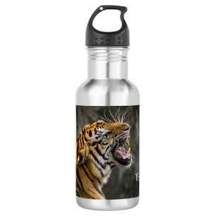 Angry Tiger Water Bottle