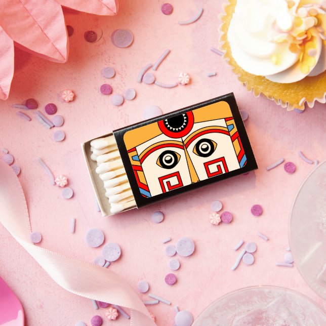 Angry Tiki Art Matchboxes (Insitu)