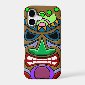 Angry Tiki iPhone 17 Case