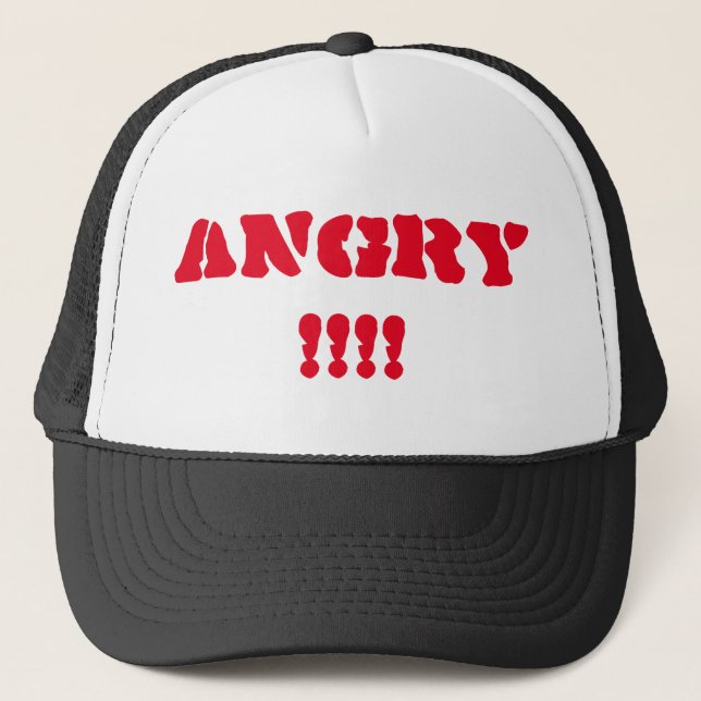 Angry Trucker Hat (Front)