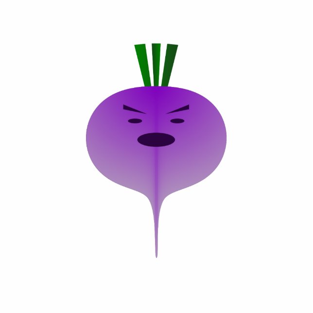 Angry Turnip by Kenneth Yoncich Statuette (Front)