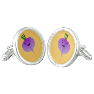Angry Turnip Cufflinks