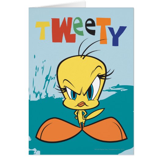 Angry TWEETY™ Cards (Front)