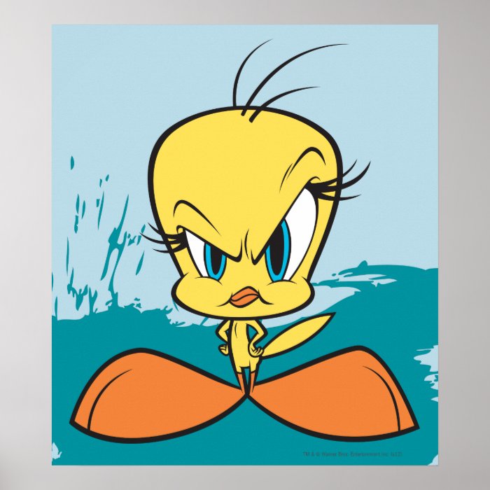 Angry Tweety Posters