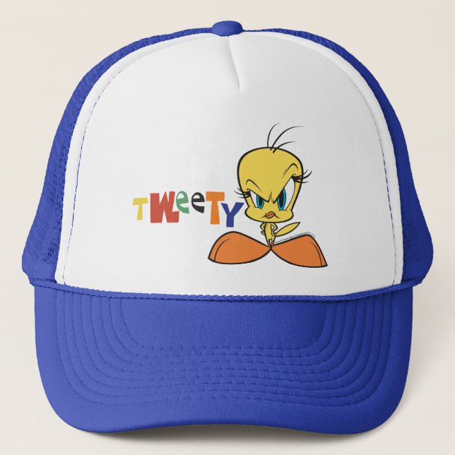 Angry TWEETY™ Trucker Hat (Front)