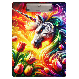 Angry Unicorn Clipboard