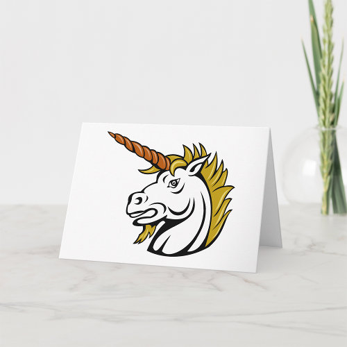 Angry Unicorn Greeting Cards