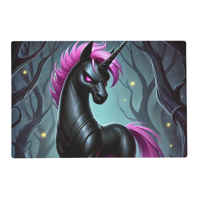 Angry Unicorn Placemat (Front)