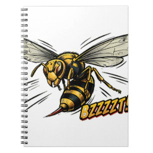 Angry Wasp BZZZT Comic Book Art