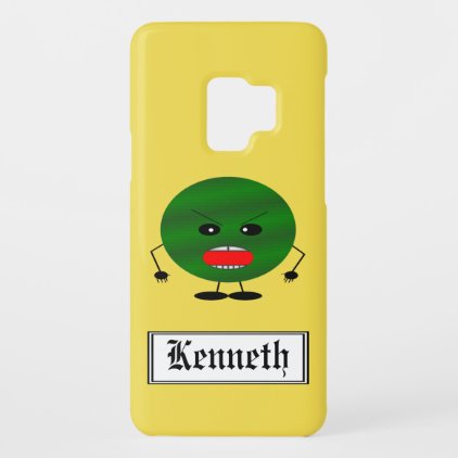 Angry Watermelon by Kenneth Yoncich Case-Mate Samsung Galaxy S9 Case