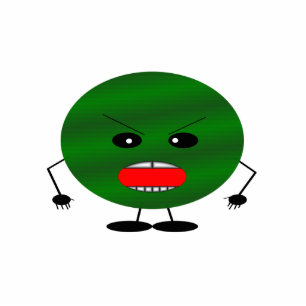 Angry Watermelon by Kenneth Yoncich Statuette