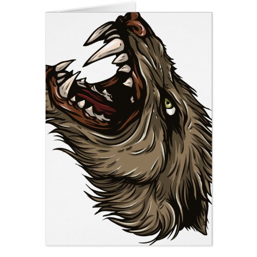 Angry Werewolf Cards (Front)