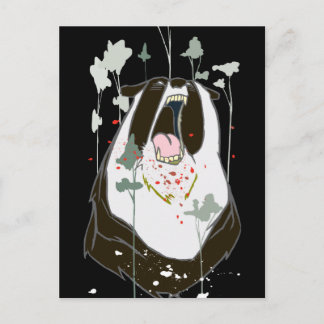 Angry Woebots "Pocket Full of Monsters" Postcard