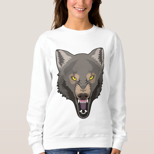 Angry Wolf Sweatshirt (Front)
