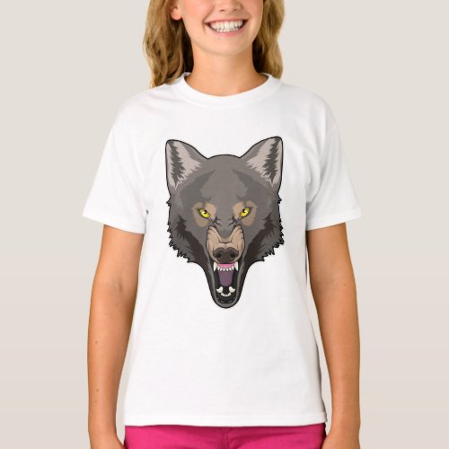 Angry Wolf T_Shirt