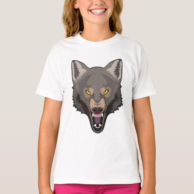Angry Wolf T-Shirt (Front)