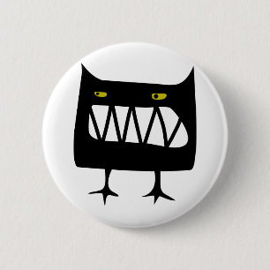 Angry Wossum Pinback Button