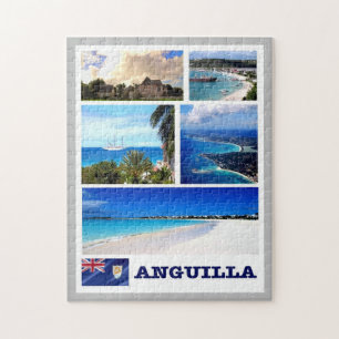 Anguilla - Mosaic - Jigsaw Puzzle