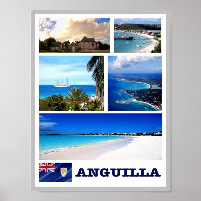 Anguilla - Mosaic - Poster (Front)
