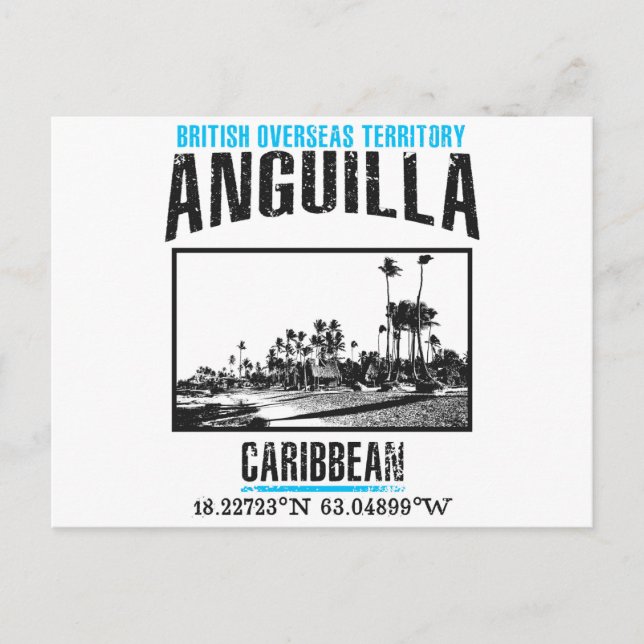Anguilla Postcard (Front)