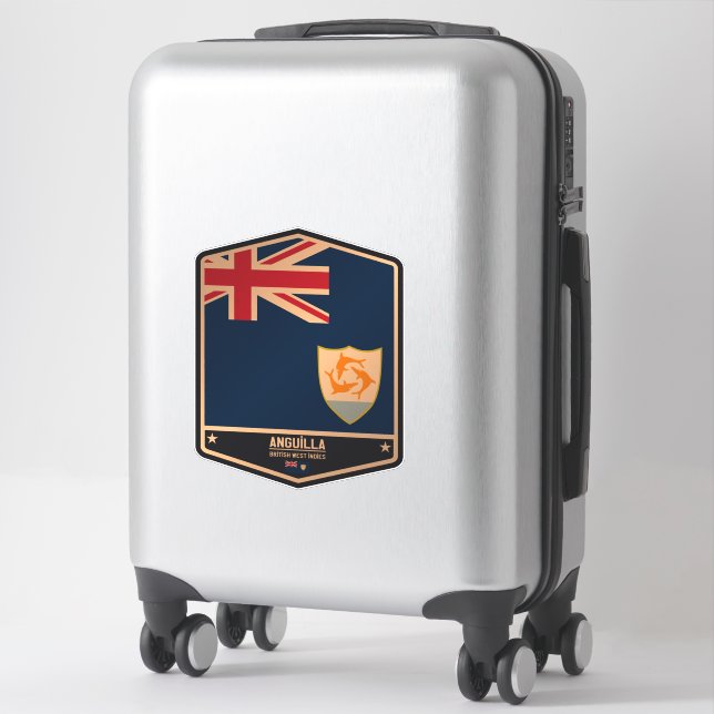 Anguilla Sticker (Suitcase)