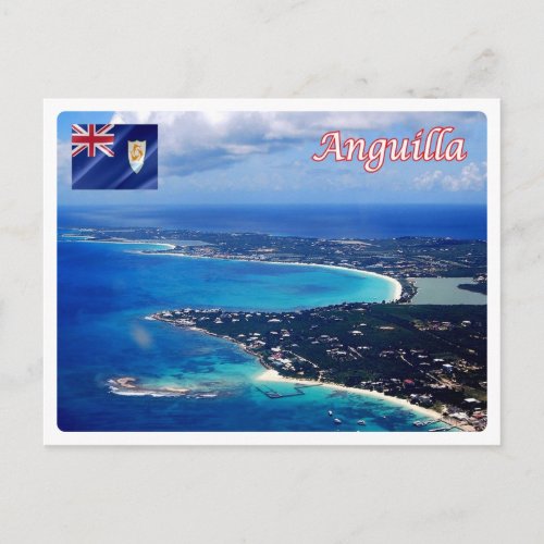 Anguilla _ Western Portion _ Postcard