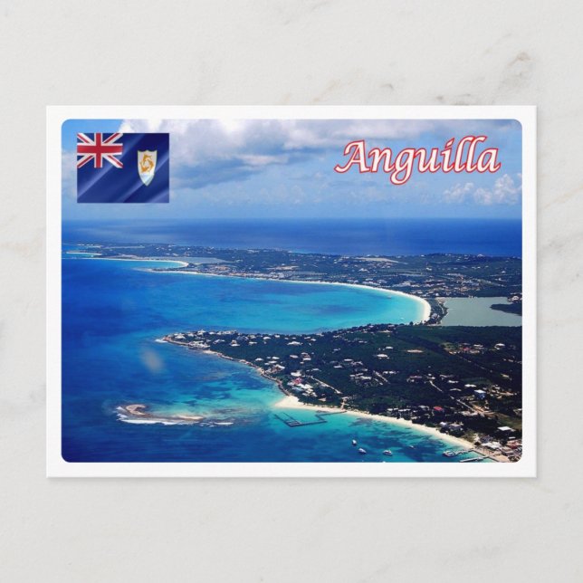 Anguilla - Western Portion - Postcard (Front)