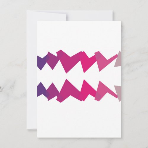 Angular hearts cards